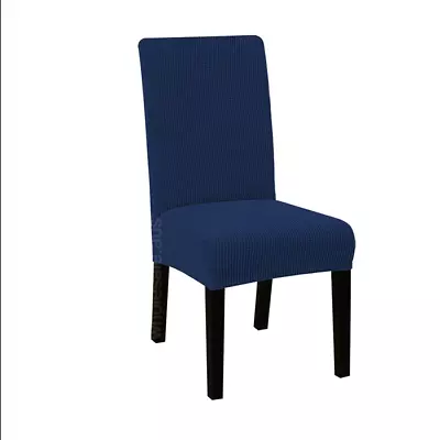 2-8PCS Velvet Dining Room Chair Seat Covers Stretch Kitchen Chairs Slipcover  • $24.95