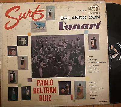 Pablo Beltran Ruiz – Surf - Bailando Con Vanart LP MEXICO VG Vinyl • $19.95