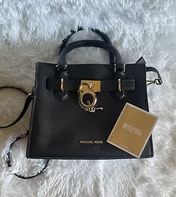 Michael Kors - Hamilton Small Leather Bag  -Gold Lock And Key - With Box. • $70