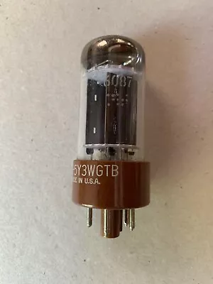 GE USN-5Y3WGTB Vacuum Tube Vintage • $10.99