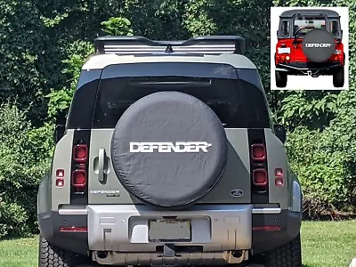  DEFENDER  Vinyl Spare Tire Cover (31 /32”) - Land Rover 90/110 Original & L663 • $119.50