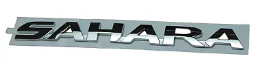 Toyota Landcruiser 200 Series Sahara Badge Emblem Rear Tailgate - New Genuine • $38