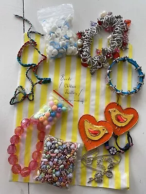 Beads / Children’s Jewellery / Jewellery Making Mixed Bundle • £3.99