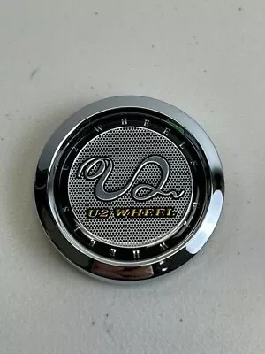 U2 Wheels Chrome Snap In Wheel Center Cap CCVE70-1P • $19.99