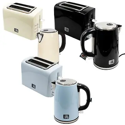 Toast It Toaster / 1.7l Kettle Low Wattage Ideal For Camping Caravans Motorhomes • £31.95