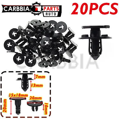 20pc Bumper Shield Protector Push Clips For Nissan Quest GTR 240X 320Z 370Z Cube • $5.43