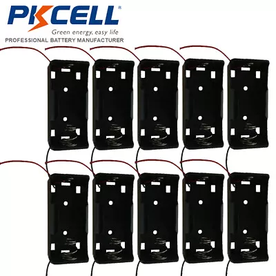 50pcs Plastic Box UM2 1.5V Size C Battery Holder Case With Wire Leads Connector • $26.99