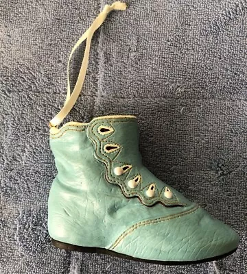 Blue Baby Boot MMA Metropolitan Museum Of Art NEW Ornament 2001 Shoe • $25