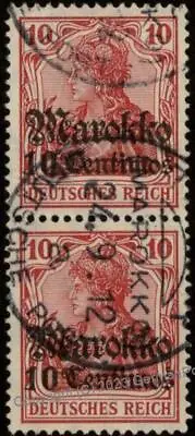 Germany 1911 TANGER A Tangiers Morocco Marokko USED 102541 • $13.20