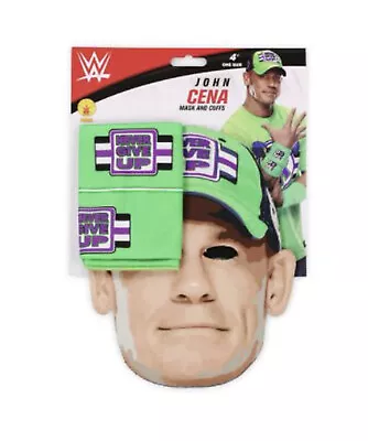 £25.30 • Buy WWE Kids Costume Top Shirt  JOHN CENA  With Attached Championship Belt +MASK