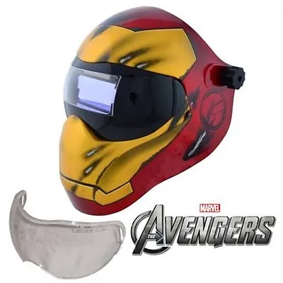 New Save Phace EFP-I Series Welding Helmet Marvel Iron Man 180 4/9-13 ADF Lens • $144.99