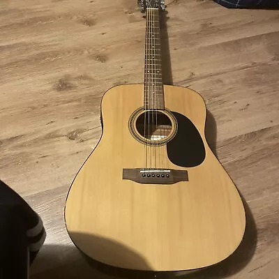 Encore EA255 Full Size Electro Acoustic Guitar Good Condition • £75