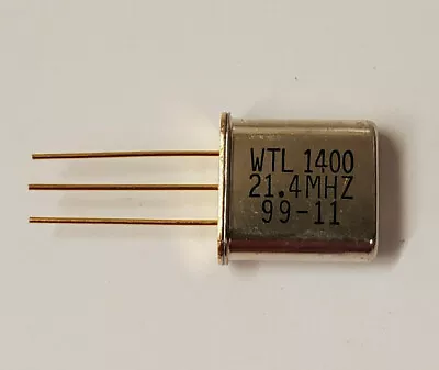WTL UM-5 Package MCF Crystal Filter 21.4MHz (Lot Of 10) • $7.99
