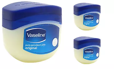 Vaseline Pure Petroleum Jelly Original 100ml X 3 • £7.31