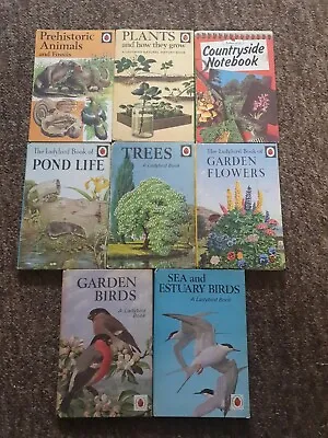 Vintage Ladybird Books Nature Series 536 651 8 Matt Books Good Condition B9 • £39.95