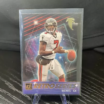 Michael Vick  Retro Series  ERROR CARD (Michael Ick) 2021 Panini Donruss FALCONS • $2.50