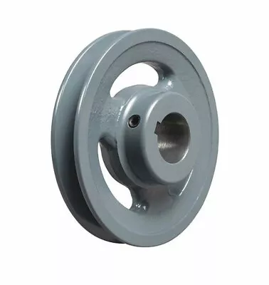 Cast Iron Single V Sheave Pulley A Belt 8  OD X 3/4  Bore AK81-3/4   OD7.95  4L • $39.99