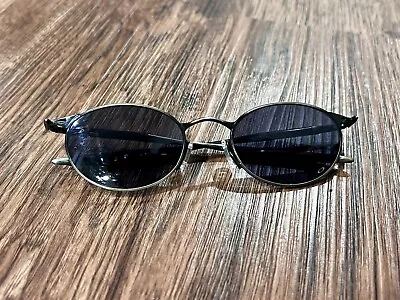 Vintage Oakley OO Jordan E Wire Carbon Fiber Positive Iridium Sunglasses - 49 20 • $749.99