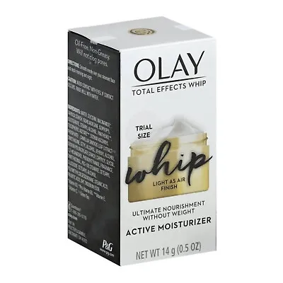 Olay Total Effects Whip Fights Early Signs Of Aging Trial Size 0.5 Oz. X 6 Packs • $10.79