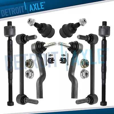 8pc Front Sway Bar Links Ball Joints Tie Rods For 2008- 2015 Cadillac CTS RWD • $70.51