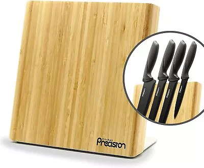 Magnetic Knife Holder - All Natural Bamboo Knife Block For Kitchen Counter -  • $61.97