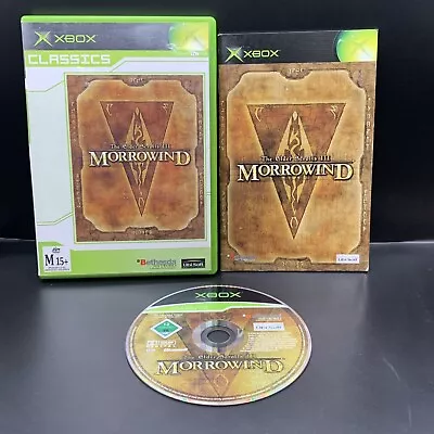 Xbox Original The Elder Scrolls III 3 Morrowind PAL Complete With Manual • $22.64