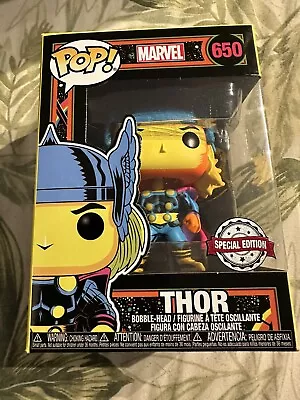 Thor #650 Pop Funko! Blacklight Marvel Special Edition Vinyl Figure • £5.49