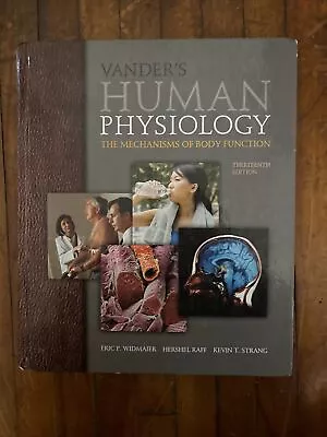 Vander's Human Physiology : The Mechanisms Of Body Function • $10