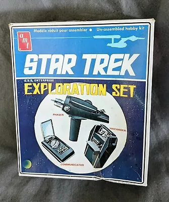 1974 AMT Star Trek Exploration Set Model Kit Open Box! • $45