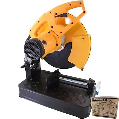 Jobsite 355mm Disc Electric Cut Off Chop Drop Saw Cutting Machine Metal 2300W • £108.79