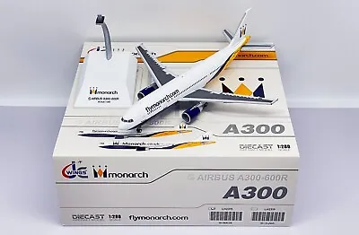 Jc Wings Monarch Airlines Airbus A300b4-605r 1:200 Die-cast Lh2mon315 In Stock • $117.04