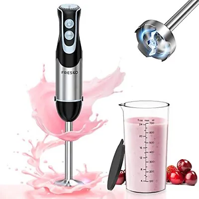 Stainless Steel Hand Blender 1200W Electric Stick Blender With 12 Speed • £44.10