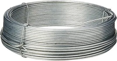 Large Rolls Steel Wire Galvanised Extra Strength Gardening Vine Hoop Fence Shed • £0.99