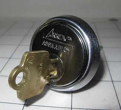 NOS Arrow  Assa Abloy Mortise Cylinder Lock With Key 1-1/8 1125 A Key • $11.95