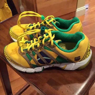 K-Swiss Unisex Cycling Or Running Shoes Yellow/Green Vintage US8/EU41 Worn Twice • $125