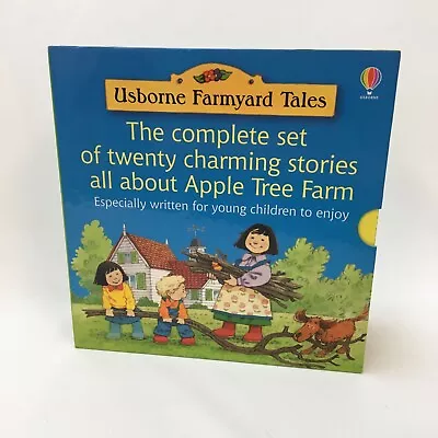 Usborne Farmyard Tales Complete 20 Book Box Set Apple Tree Farm Very Good Cond. • £9.99