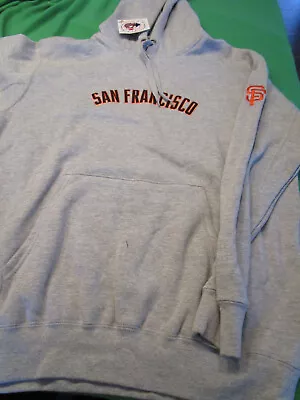 NWT SAN FRANCISCO Giants MLB Baseball  HOODIE HOODED MENS SWEATSHIRT MEDIUM • $24.29