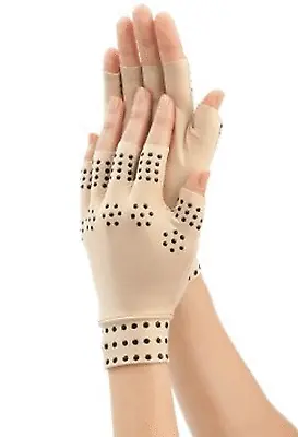 Magnetic Gloves Arthritis Therapy Support Pressure Pain Heal Joints NEW Single 1 • $5.69