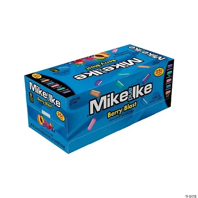 Mike And Ike Berry Blast Chewy Candies - Case Of 24 0.78-oz. Box FREE SHIPPING • $16.91