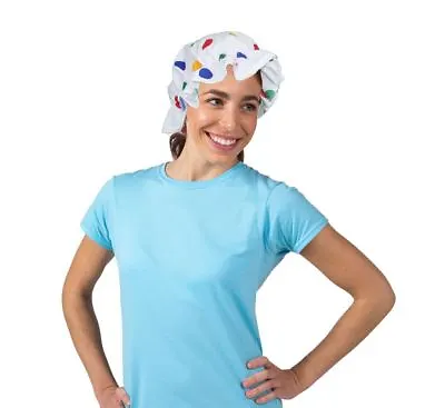 Adults Children In Need Pudsey Multicoloured Polka Dot Spot Mop Hat Fancy Dress • $6.16