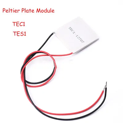 £4.07 • Buy 40*40mm TEC1 12703-12712 Thermoelectric Cooler Cooling Peltier Plate Module 12V