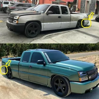 2003-2006 2004 2005 Chevrolet Silverado SS Body Kit Cladding 2pc Extended Cab  • $360