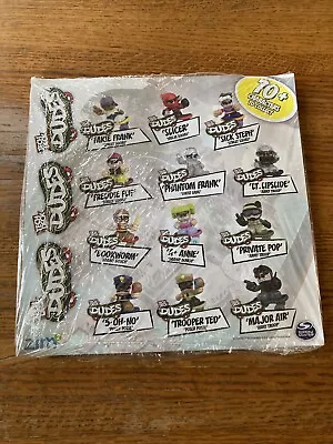 Fingerboard Sticker Lot Teck Deck Fingerboard Dudes Huge Lot New In Plastic • $14.99