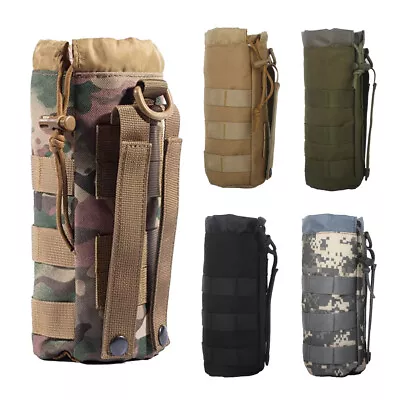 Tactical Molle Water Bottle Pouch Bag Military Outdoor Traveling Camping Hiking • $9.99