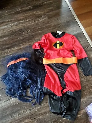 L@@K The Incredibles 2 - Violet Halloween Costume  & Wig  • $25
