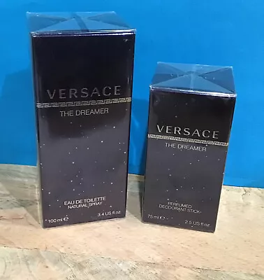 DREAMER By VERSACE For Men Eau De Toilette Spray 3.4 Fl.oz Perfume Deodorant NEW • $59