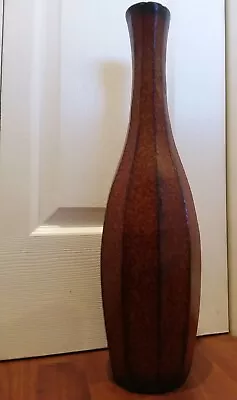 Tuscan Home Metal  Table Floor Vase 20.5  Tall Decorative  • $19.99