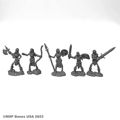 Reaper Bones USA: Skeleton Guardians (5) (07091) • $9.25