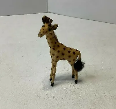 $29.99 • Buy Wagner Kunstlerschutz Handwork Flocked Giraffe Animal Figure West Germany 3.5 