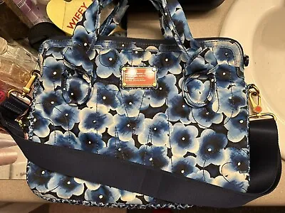 Marc Jacobs Blue Nylon Laptop Bag • $150